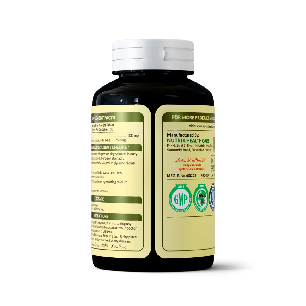 Glyzifol Magnesium Glycinate – Natural Sleep & Stress Support